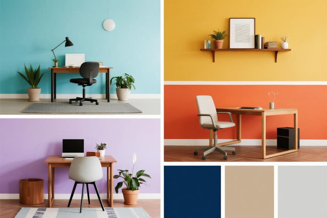 The Best Paint Colors for Home Offices (Boost Focus & Creativity)