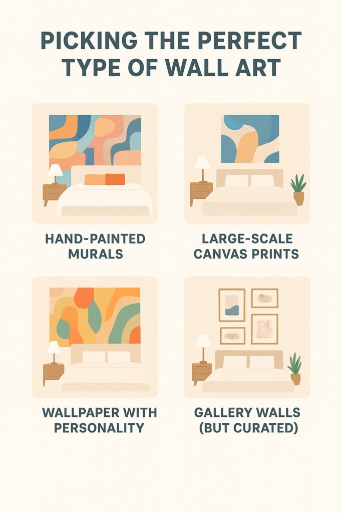 Picking the Perfect Type of Wall Art - Infographic