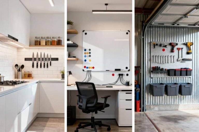 Magnetic Wall Storage: Innovative Ideas for the Kitchen, Office, and Garage