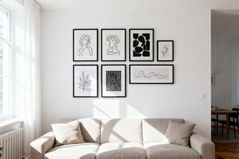 Minimalist Gallery Wall Ideas for a Clean Aesthetic