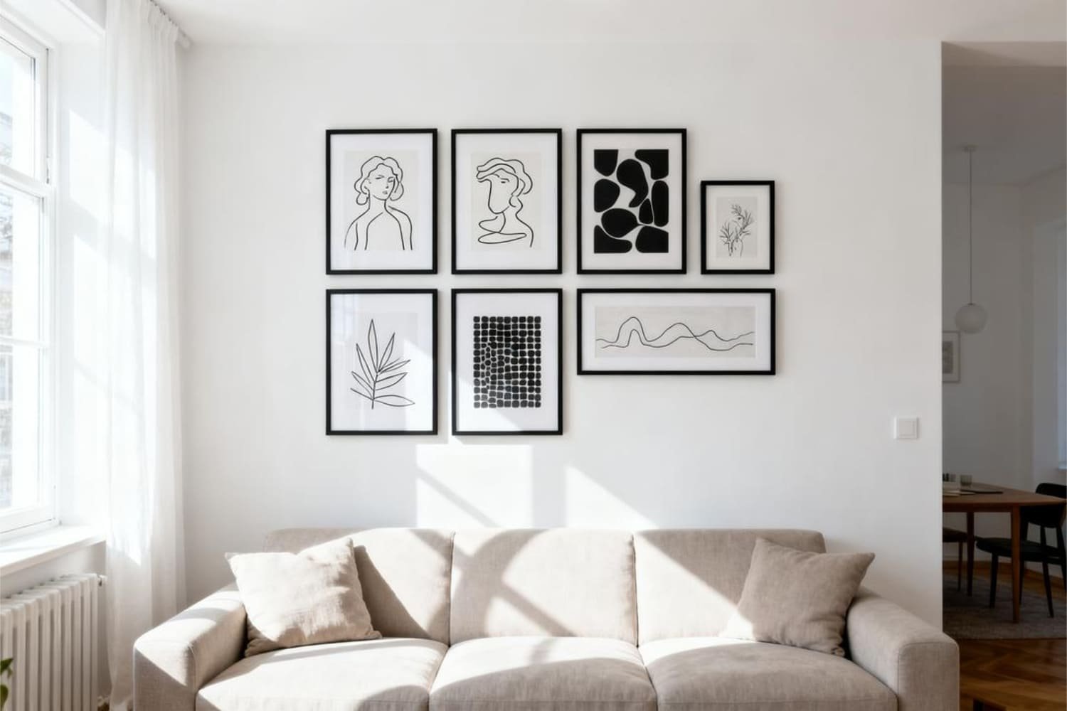 Minimalist Gallery Wall Ideas for a Clean Aesthetic