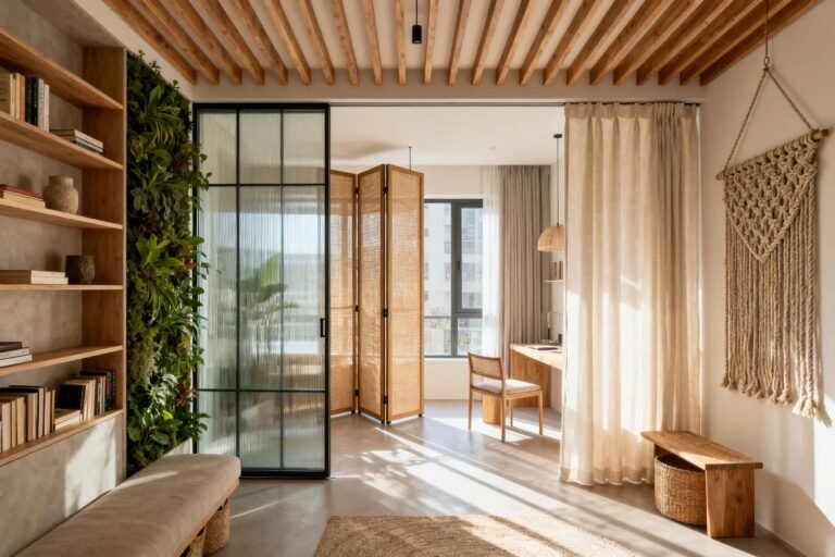 Clever Wall Divider Ideas for Small Apartments